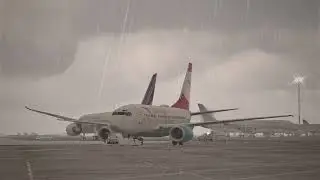 X-PLANE 11 XENVIRO SNOW IN PARIS LFPG-EDDS CHARLES-DE-GAULLE-STUTTGART B737-600NG
