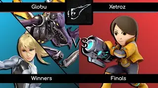 Meteor Smash #6 Winners Finals - Globu (Ridley, ZSS) Vs. Xetroz (Mii Gunner)
