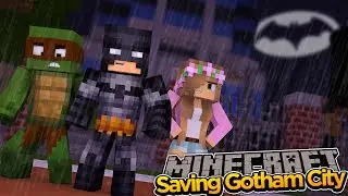 TINYTURTLE, LITTLE CARLY & CAP FIGHT THE JOKER! - Minecraft Adventure