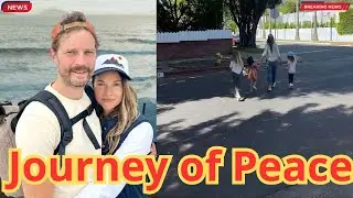 The Journey of Peace &ndash; Jamie Dornan Takes His Wife and Children Away from the Storm
