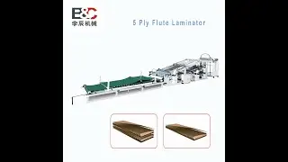 5 ply flute laminator for 3 or 5 ply board making machine