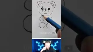 so Malt man ein Teddy B&auml;r 🧑🏼&zwj;🎨