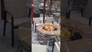 #Tennessee Fire pit/River view