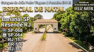 (142) Bananal SP - Resende RJ. SP-068/SP-064/RJ-157/BR-116/RJ-161.