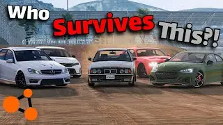 5 Sports Cars vs Deadly Lava Track – Which One Survives?