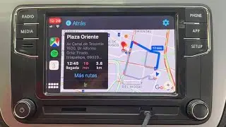 Install RCD330 Apple CarPlay Seat Altea Leon 1P / Radio Pantalla Color BT Audio iPhone RCD360 📺📱