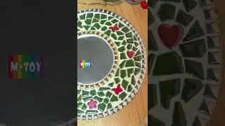 🎄 DIY Christmas Mosaic Mirror 🎄