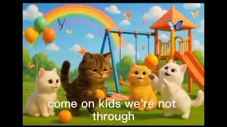 ABC Dance with the Fluffy Cats 🐱🎶 | Fun Alphabet Song for Kids.