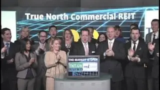 True North Commercial REIT (TNT.UN:TSX-V) opens Toronto Stock Exchange, April 11, 2013