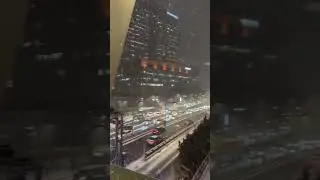 Fresh Snowfall in Manali &hearts;️Today show enjoying Shimla Manali Himachal pardesh 💚#snow#snowfall#manali