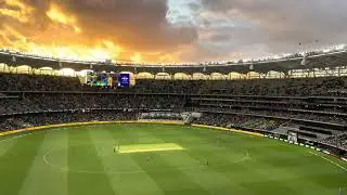 Thrills & Roars at Optus Stadium 🏟️ | India vs Australia Match Day 🏏