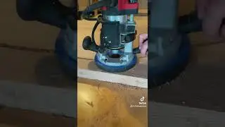 Cutting perfect round table tops #woodworking #furnituremaker