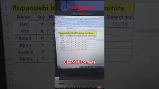 Excel Training In Nepal #excel  #excltips #butwal  #joboriented  #training #computer #exceltraining