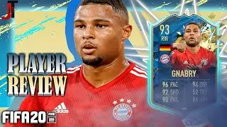 FIFA 20 TOTSSF GNABRY 93 PLAYER REVIEW