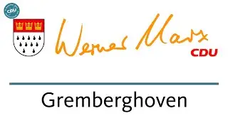 Werner Marx &uuml;ber Gremberghoven