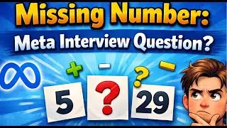 Leetcode 268: Missing Number, Meta Coding Problem