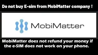 How to install eSIM on IOS and Android - MobiMatter | How to activate eSIM with MobiMatter.