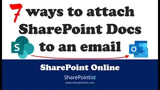 7 ways to attach SharePoint documents to an email