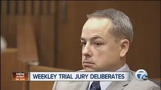 Jury deliberations continue in Joseph Weekley trial
