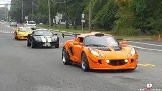 Exotic Cars Arriving to Driven By Purpose 2014 // Part 3