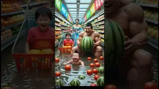 ❤️ Evolution of baby: Sumo family in mud having good time Meow Milky ✅ #cat #cute #love #shorts