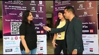 Savita At Asia's Biggest Digital Entertainment Expo Dec- 2018 IndiaJoy | Hyderabad