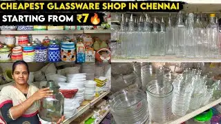 Best and Cheap Glassware in Chennai | Indian Glassware emporium | Kitchen Glassware | Madras life