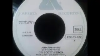 Gil Scott-Heron - Johannesburg
