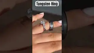 ⏰ Tungsten Ring - Tungsten Wedding Bands #tungsten #tungstenring #mensring #weddingband #wedding