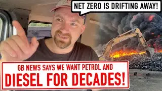 Petrol & Diesel cars to remain on UK roads FOR DECADES says GB News 😂