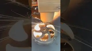 LACER CNC Lighten Clutch Bell | CNC LACER Machining Process. #shorts #crafts #diy #shortvideo