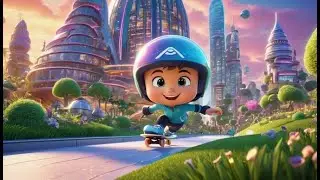 Yankee Doodle &ndash; Skates Through the Future | English Nursery Rhymes and Adventure Songs