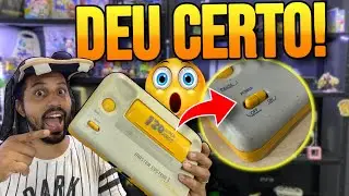 COMO CONSERTAR BOTÃO POWER DO MASTER SYSTEM 3 QUEBRADO | CONSERTO DE VÍDEO GAMES