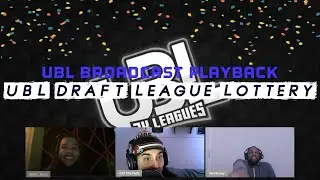 UBL Draft League Lottery | Broadcast Playback | 1/12/2022