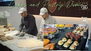 Attending Cakes and Pastry Demonstration 