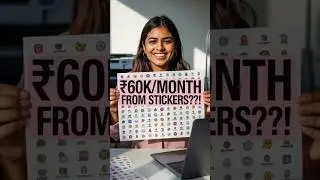 She Makes ₹60K/Month Printing Stickers at Home!