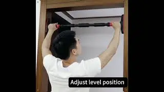 How to install pull up bar for doorway #howto  #workouttips #chinup #gym