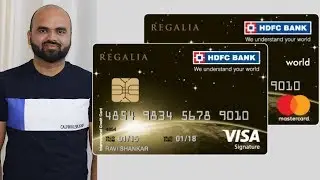 Hdfc Regalia credit card ! (hindi  ) unboxing ,review ,Eligibility