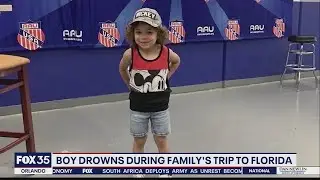 Boy drowns during family's trip to Florida