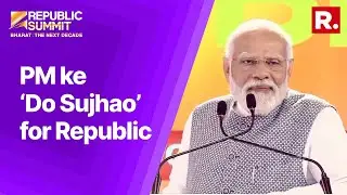 PM Modi Gives Two 'Royalty Free' Suggestions To Republic Media Network | Republic Summit 2024