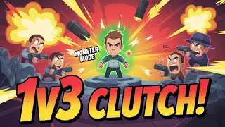 Outnumbered But UNSTOPPABLE! 💪🔥 (Mini Militia 1v3 Clutch)