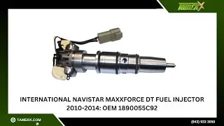 International Navistar MaxxForce DT Fuel Injector 2010-2014: OEM 1890055C92