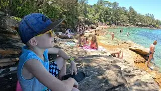 Snorkelling at Salmon Haul Bay, Cronulla