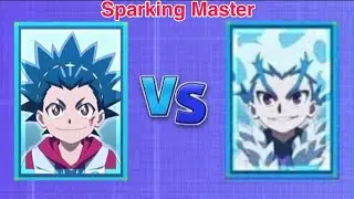 Valt vs Lui Beyblade Burst Sparking (Fanmade)