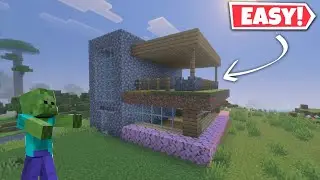 How To Make Modern House In Minecraft 🏠
