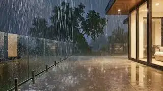 Deep Gentle Rain Sounds at Night for Instant Sleep, Calm Mind & Peaceful Dreams 🌧️