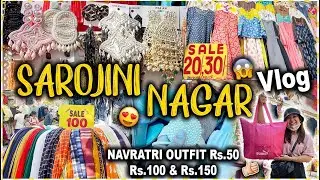 Navratri Outfits Starting ₹100 Sarojini Nagar Market | ThatQuirkyMiss