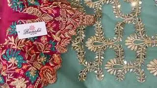Ramsha R 224  and R 225 pakistanistyle suits open pics from Labeldreams