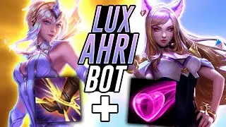There is No Beating the Lux and Ahri Bot Lane!