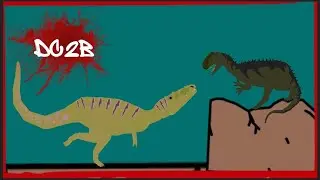 DC2B - Alioramus V.S Monolophosaurus